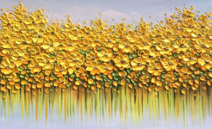 Объемные цветы