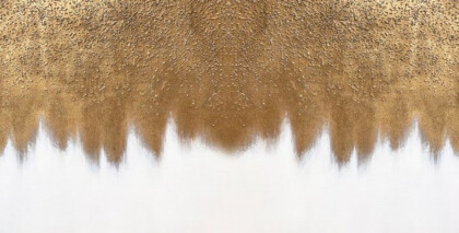 Золото на белом