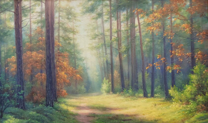 Лесная поляна