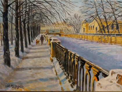 Солнечное февральское утро