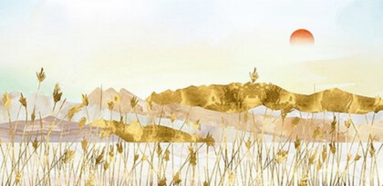 Золотой пейзаж