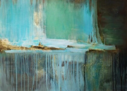 Бирюзовая абстракция