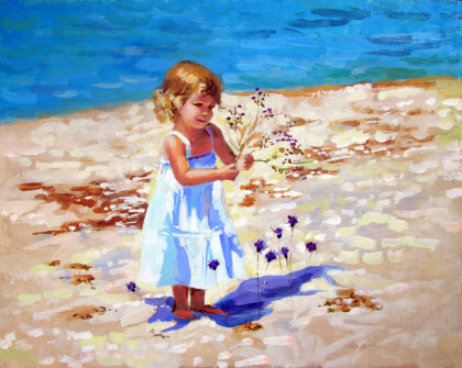 Девочка и море