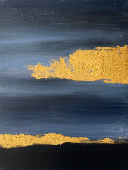 Синий в золотом