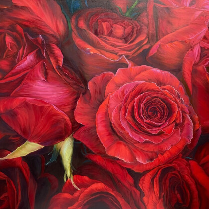 Красные розы