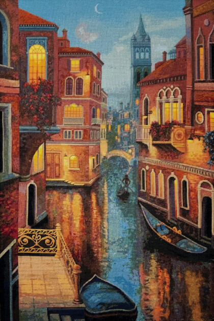 сумерки на канале