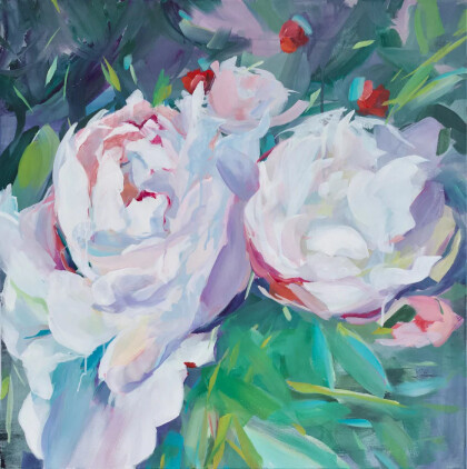 Изящные пионы