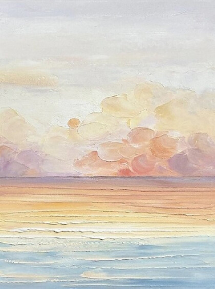 Нежный морской пейзаж