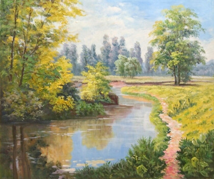 Солнечный пейзаж