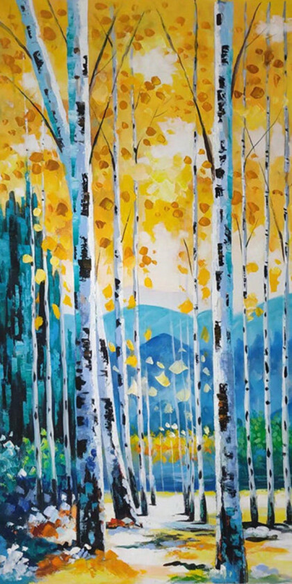 Березовый лес