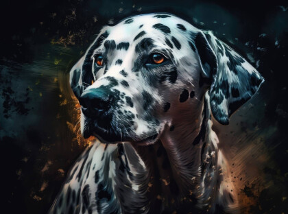 Портрет далматинца