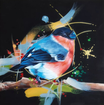 Анималистика, Птицы, Снегири