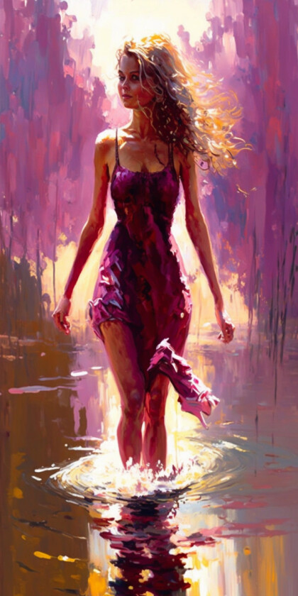 Идущая по воде