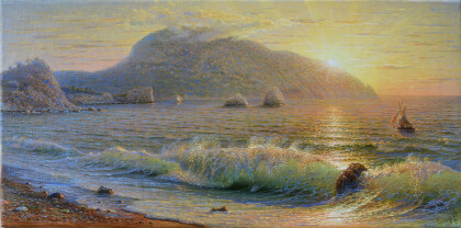 Прибой волн, Гурзуф