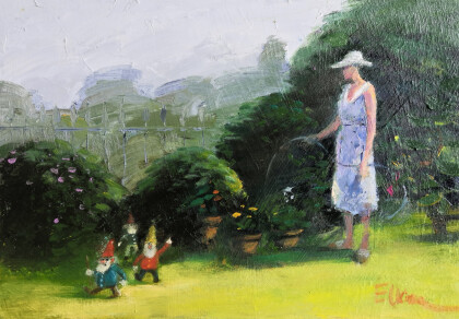 - Вот здесь респектабельно! - И нет этого придурошного пса!