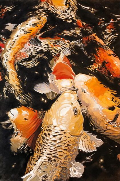 Золотые кои