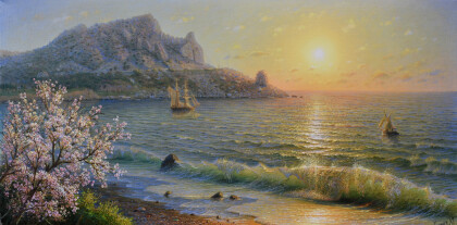 Утро. Гора кошка