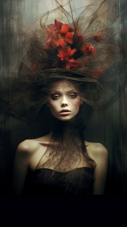 Девушка в шляпе