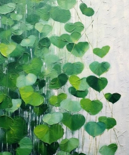 Зеленые листья