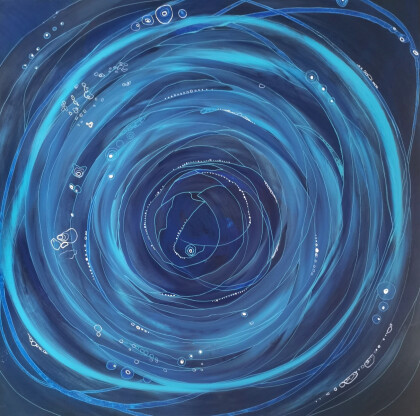 течение времени