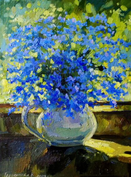 Букетик незабудок