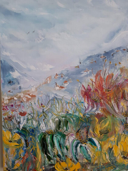 Цветы в горах