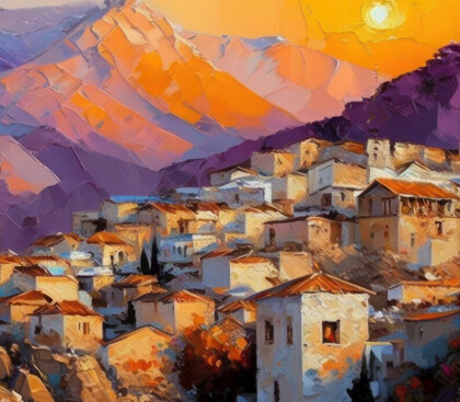 Город в горах