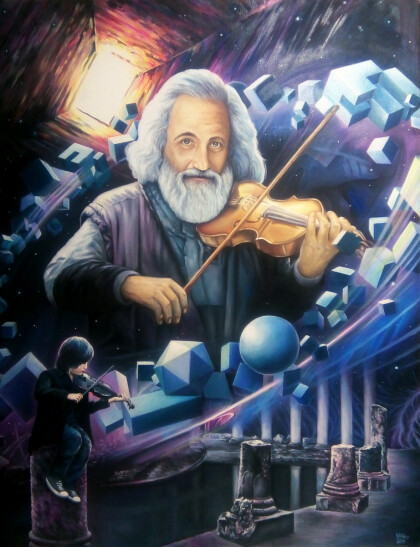 Скрипач. (На старой скрипке, господа, я вам сыграю жизнь свою...)