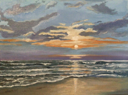 Морской закат