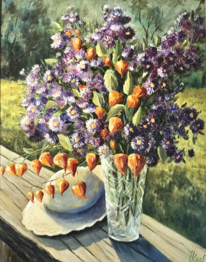 Натюрморт с физалисом