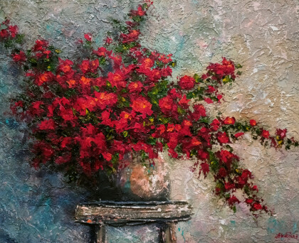 Фактурная картина "Южный букет"