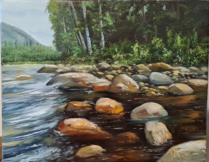 Камениствя река