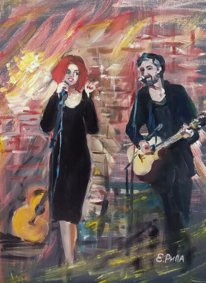 Концерт в баре