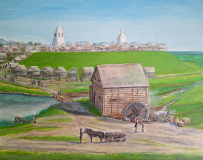 Мельница в устье Крымзы. Сызрань