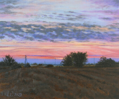 Август.5 утра.