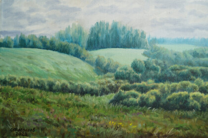 Холмистые поля