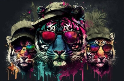 Модные тигры