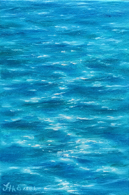 Миниатюра на магните "Голубая лагуна"