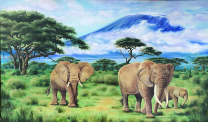 Африканские слоны