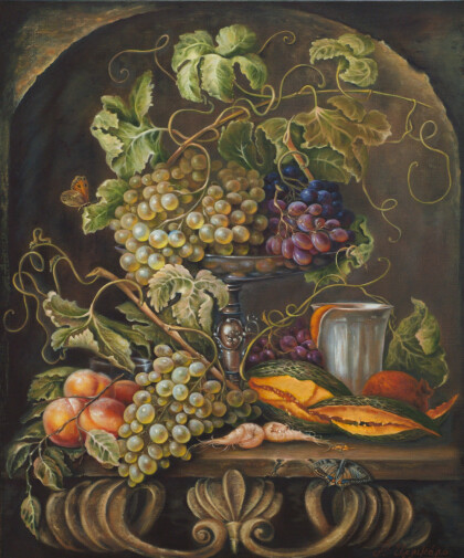 Натюрморт с фруктами копия