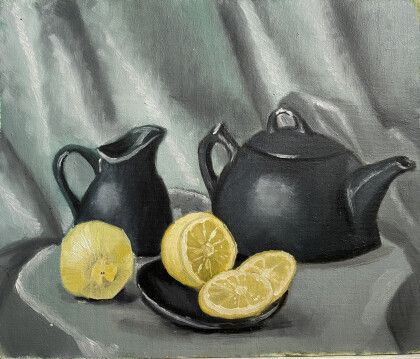 Натюрморт с лимонами