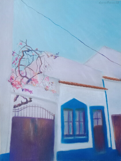 старое дерево в солнечном свете