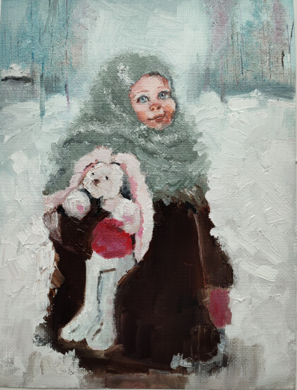 Теплый платочек