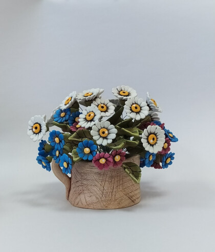 Керамические ромашки