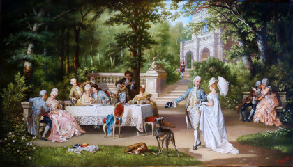 Светский отдых на природе