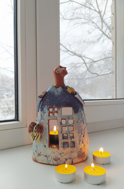 Ангел наблюдающий звезды