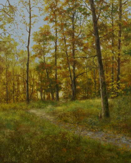 Тимирязевский парк осенью