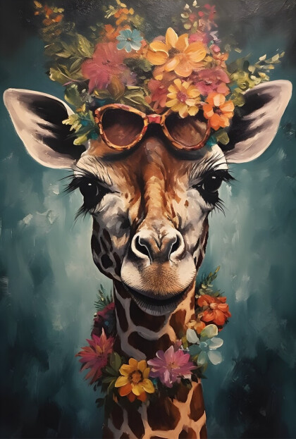 Модный жираф