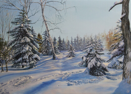 Зимний день