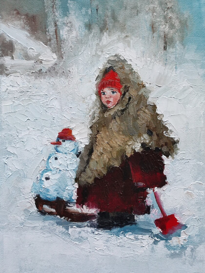 Рождественская открытка